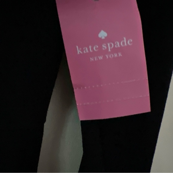 Kate Spade Black White Colorblock Bell Sleeve Ponte Dress Women’s Size Medium - Picture 7 of 10